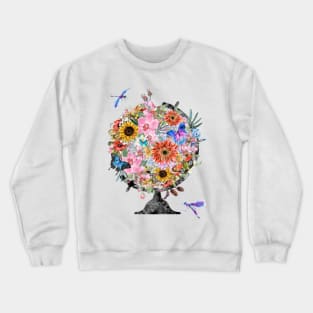 Floral Globe Crewneck Sweatshirt